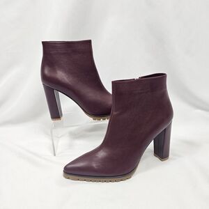 New Anine Bing Frances Boots in Burgundy - Size EU 41